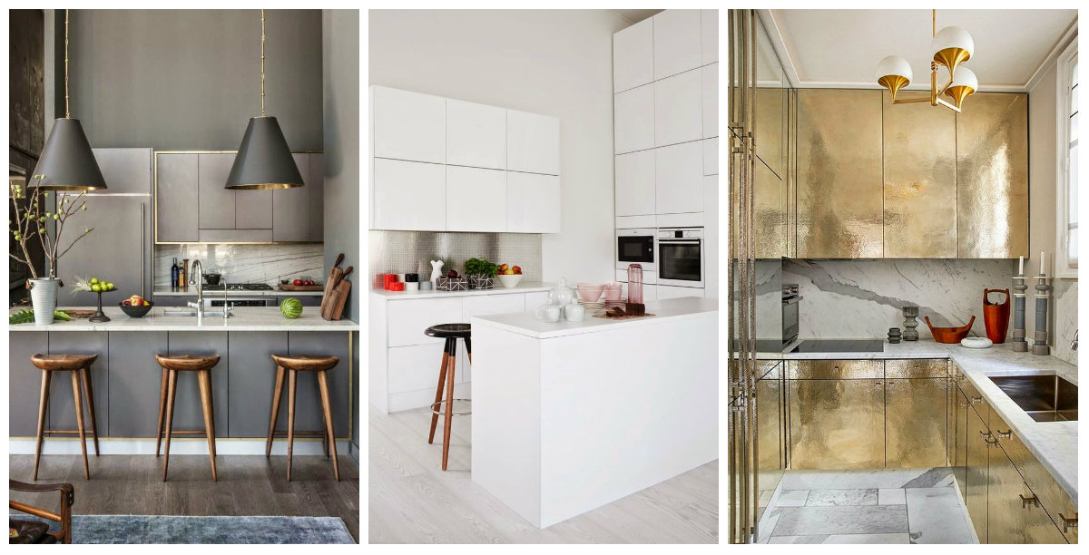 30+ ideja za moderne male kuhinje 